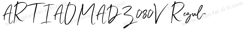 ARTIAOMADZ080V Regul字体转换